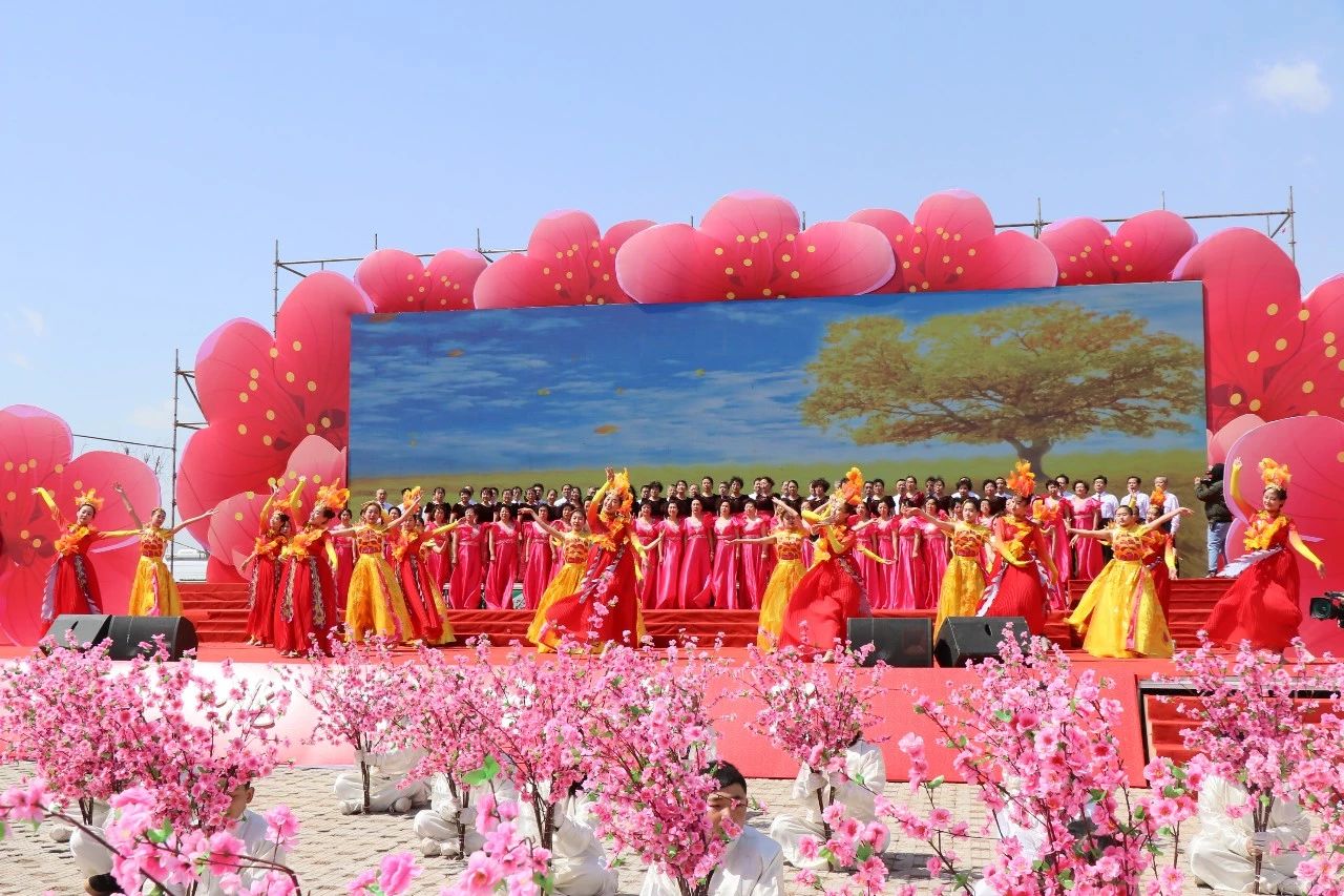 亳州五马桃花节2022,2021年亳州五马桃花节,亳州五马桃花节_大山谷图库