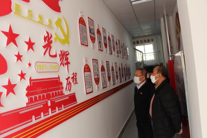 昌乐县干休所建设党建文化长廊助推党建提档升级(图2)